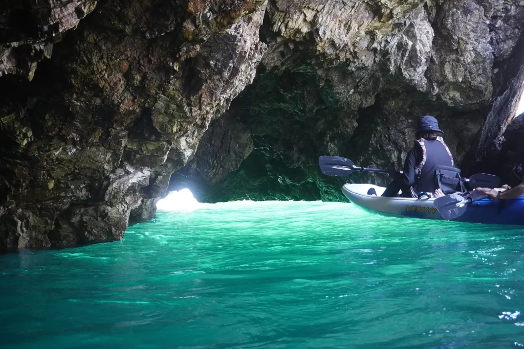 6.常神半島 青の洞窟カヤックツアーの画像